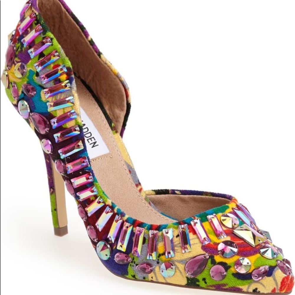 Steve Madden Galactik Bright Multicolor Heels